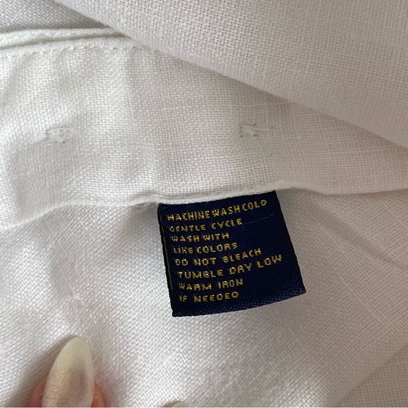 Ralph Lauren Rugby Collection Linen Mini Skirt - Picture 7 of 8